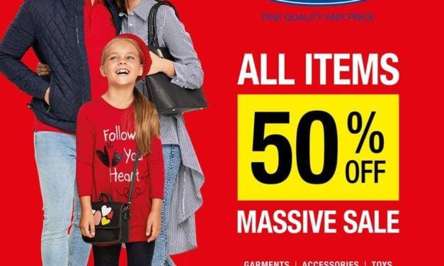 MASSIVE SALE! Get 50% discount at Fine Fair/Kair Stores