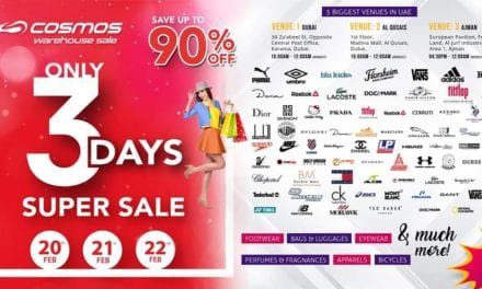 ? ???? Super Sale at Cosmos Warehouse sale