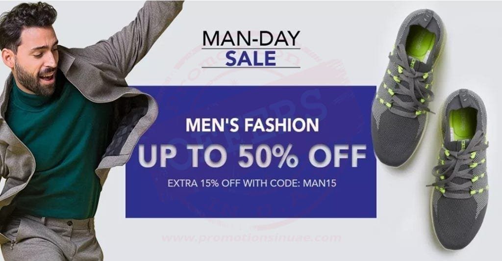 MAN-Day Sale Up To 50% on Men's Fashion and Footwear