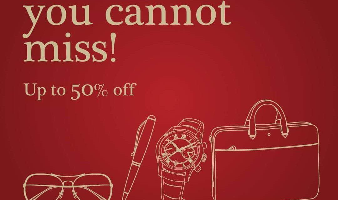 Up to 50% off on watches, eyewear & more at Rivoli