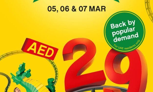 LEGOLAND Dubai tickets for only AED29 per person!