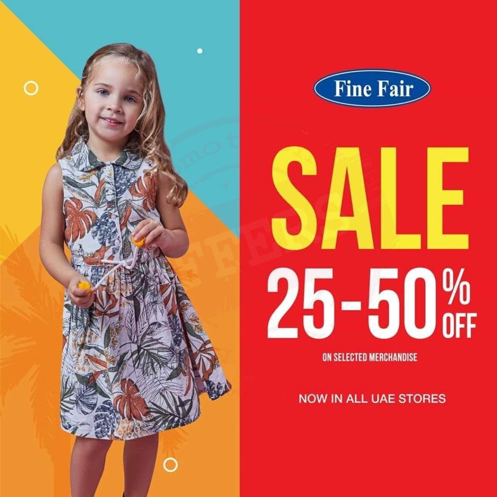 FB IMG 1584011044844 Sale 25-50% off at Fine Fair UAE stores