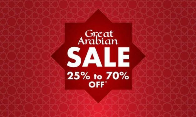 Max Great Arabian Sale 25% to 70% off