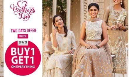 Mother’s Day Offer: BUY 1 GET 1 FREE at Biba Store