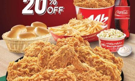 20% Off on Marrybrown Family Meals.