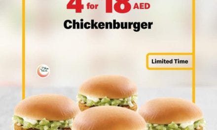 4 Chickenburgers at 18 AED! Order now at McDonald