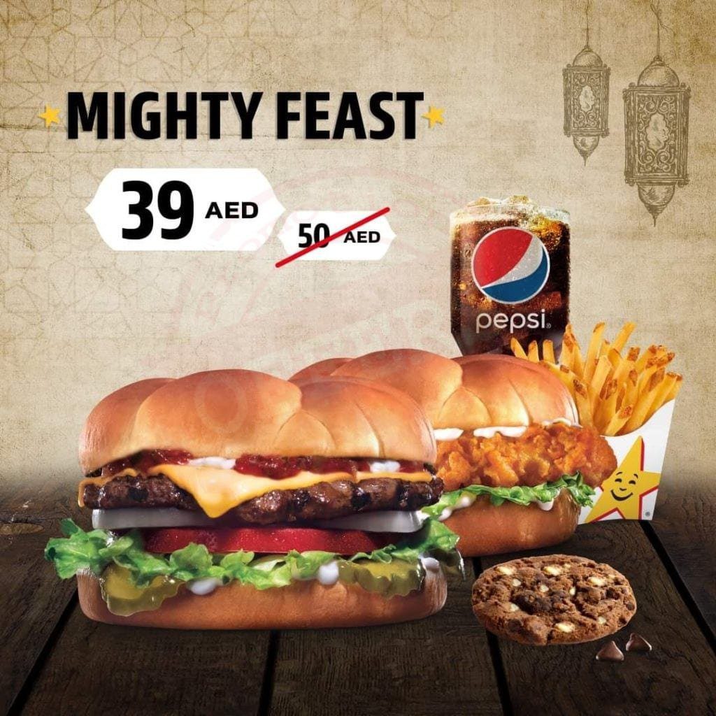 Mighty Feast- Hardee's Arabia. 