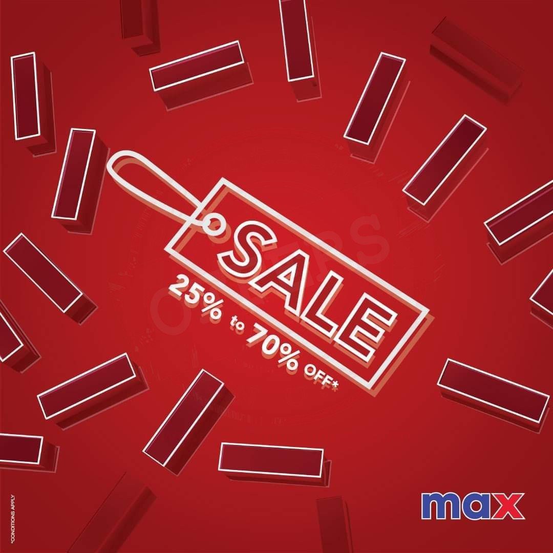 fb img 15897127548472148953064994011754 25% to 70% OFF now at Max Fashion ?️