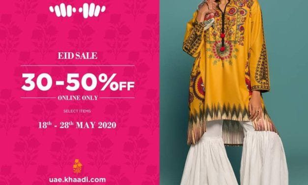 The Khaadi Eid Sale! With 30-50% off