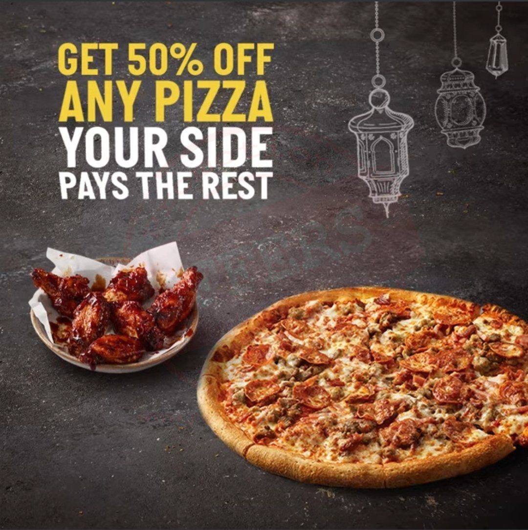 screenshot 20200506 171420 facebook3515483752839845429 Get any of pizzas for HALF THE PRICE! Papa John’s Pizza