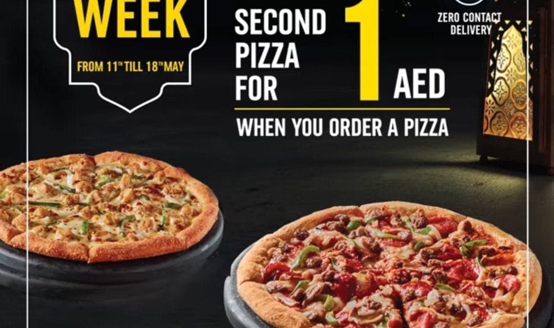 Domino’s Mega Week is back! Get pizzas at AED1