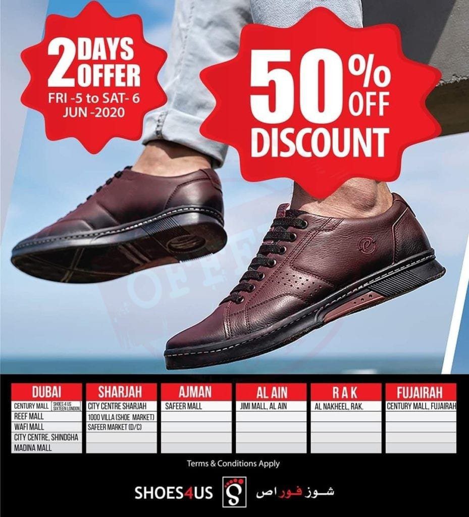 fb img 15913205786912109719009034470760 50 % OFF on your favorite pair of Branded Shoes at Shoes4us