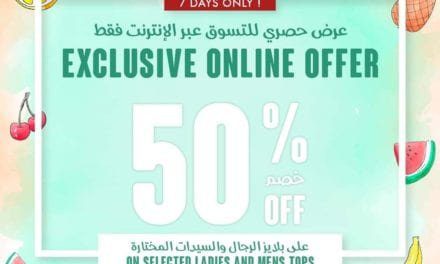 50% Off on Ladies and Mens Tops at Matalanme