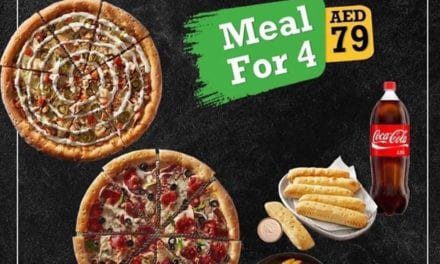 Meal for 4 ??  for AED 79 !! @ Broccoli Pizza and Pasta