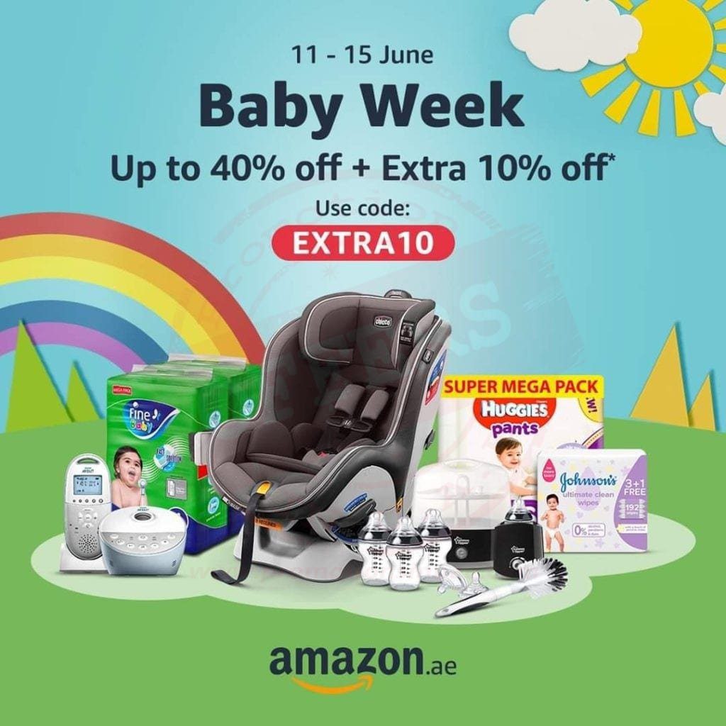 fb img 15918717656365235131393219128815 Baby week is back - Up to 40% + extra 10% off*. Shop @amazon.ae
