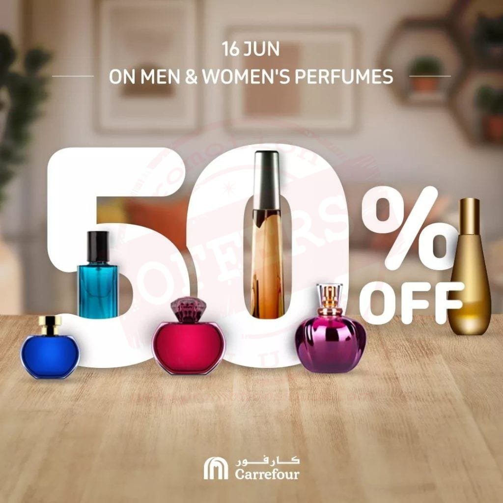 fb img 1592306145644238672872093067629 50% off all perfumes! Visit Carrefour Hypermarket