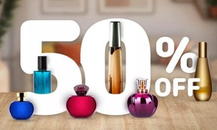 50% off all perfumes! Visit Carrefour Hypermarket