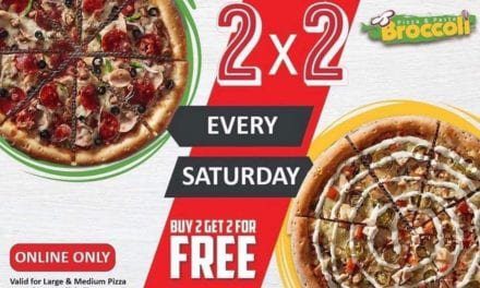Buy 2 and get 2 pizzas for FREE! ???? Broccoli Pizza and Pasta