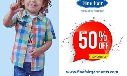 Up to 50% off at www.finefairgarments.com. Get free home delivery as well