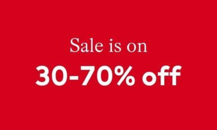 Sale is NOW on at H&M! 30% to 70% off