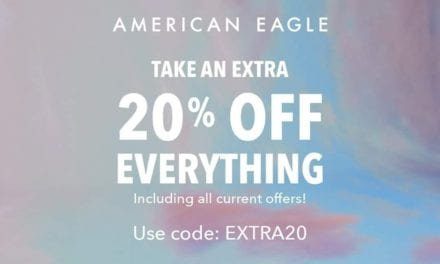 Additional 20% off everything, American Eagle Outfitters