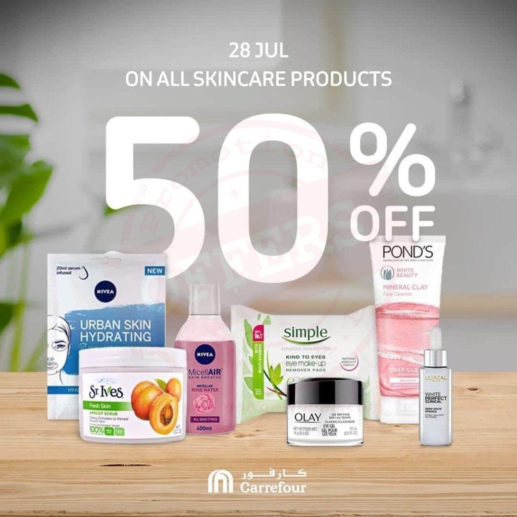 fb img 15959287296515458505266290171146 Enjoy 50% off across all skincare products* at Carrefour