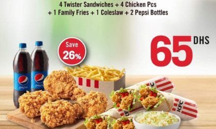 Super Twister Deal for only AED 65! Exclusive on KFC.me