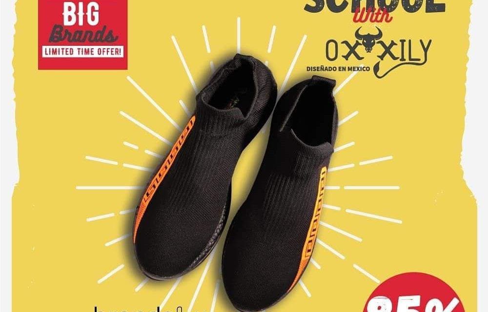 Back to school deals!<br>Upto 85% off on your favorite Oxxily school shoes! Brands4u!