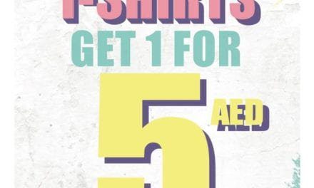Buy 2 T-shirts and Get 1 for only 5 AED at Jennyfer Weekend Promo!