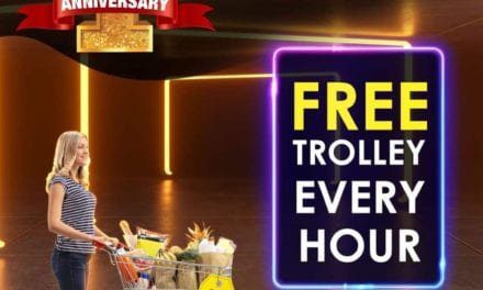 ANNIVERSARY SURPRISE!! Fill Your Trolley & Stand a Chance to get your trolley for FREE.