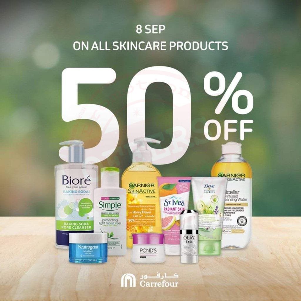 FB IMG 1599549934741 Today's Offer- Get 50% off on all skincare products at Carrefour