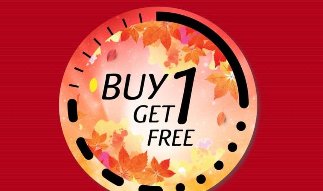 Buy 1 Get 1 on all Esprit watches, only at The Watch House.