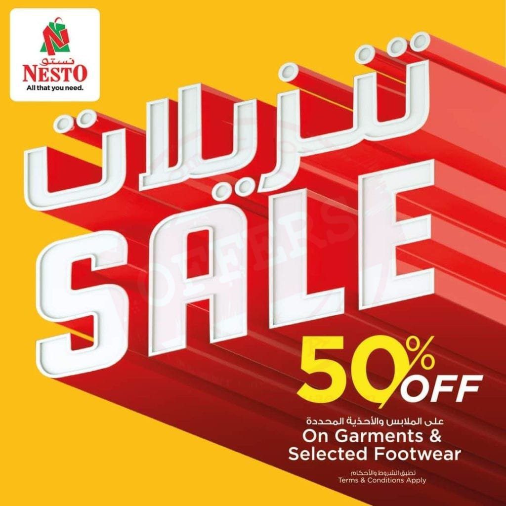 FB IMG 1600335577500 Get up to 50% OFF on your Lifestyle Trends from your favorite Nesto Outlet.
