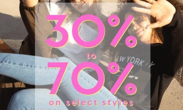 30% – 70% Off Across all Ardene ME stores in UAE.