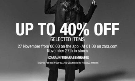 Discounts of up to 40% at ZARA