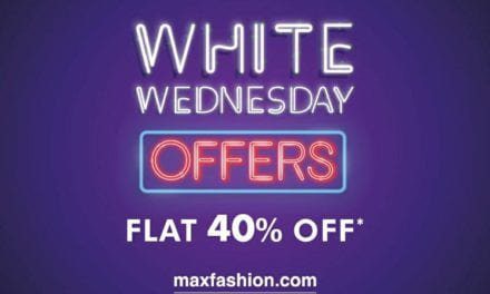Flat 40% at Max Fashion WhiteWednesday Sale