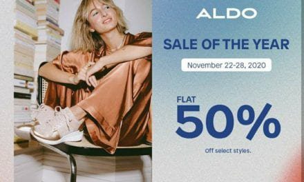 ALDO sale of the year.Shop today for 50% off.