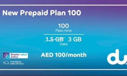 Du New Prepaid Plan 100. Enjoy 100 Flexi minutes and 3 GB and SIM for free.