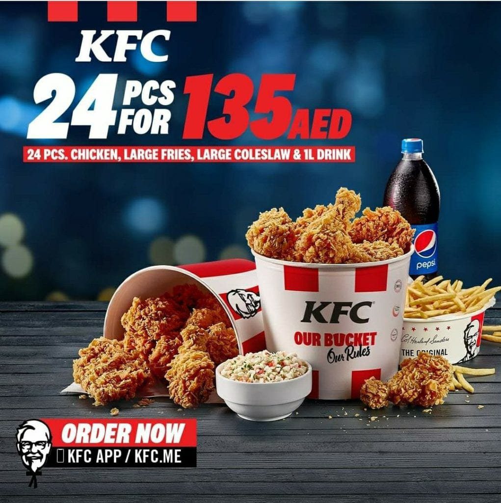 KFC 24 Pcs offer- Promotionsinuae