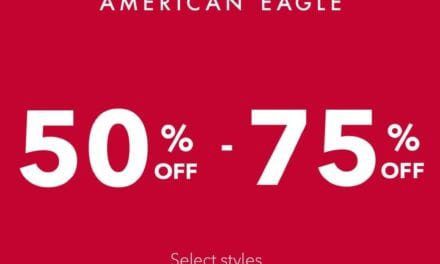 Further Reductions!<br>Sale 50 -75% at American Eagle.