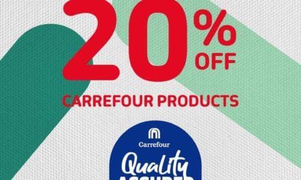 Carrefour Tuesdays are back! Enjoy 20% off Carrefour products.