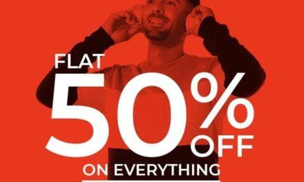Flat 50% on everything. R&B arabia