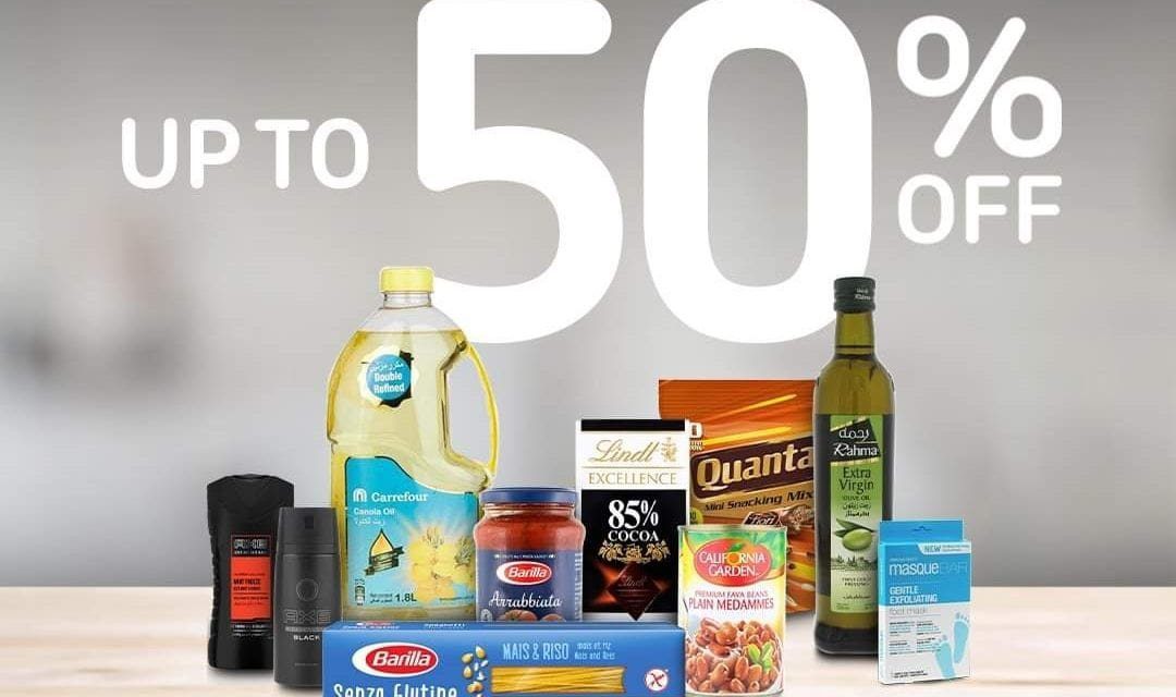 Super Savers offers! Enjoy up to 50% off grocery items. Carrefour