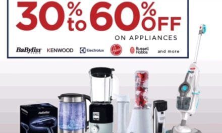 Don’t miss out weekend deal at JASHANMAL, 30% to 60% OFF on your favourite appliance!!