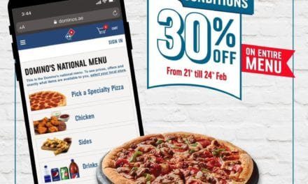 Get 30% discount on your favorite items. Domino’s Pizza