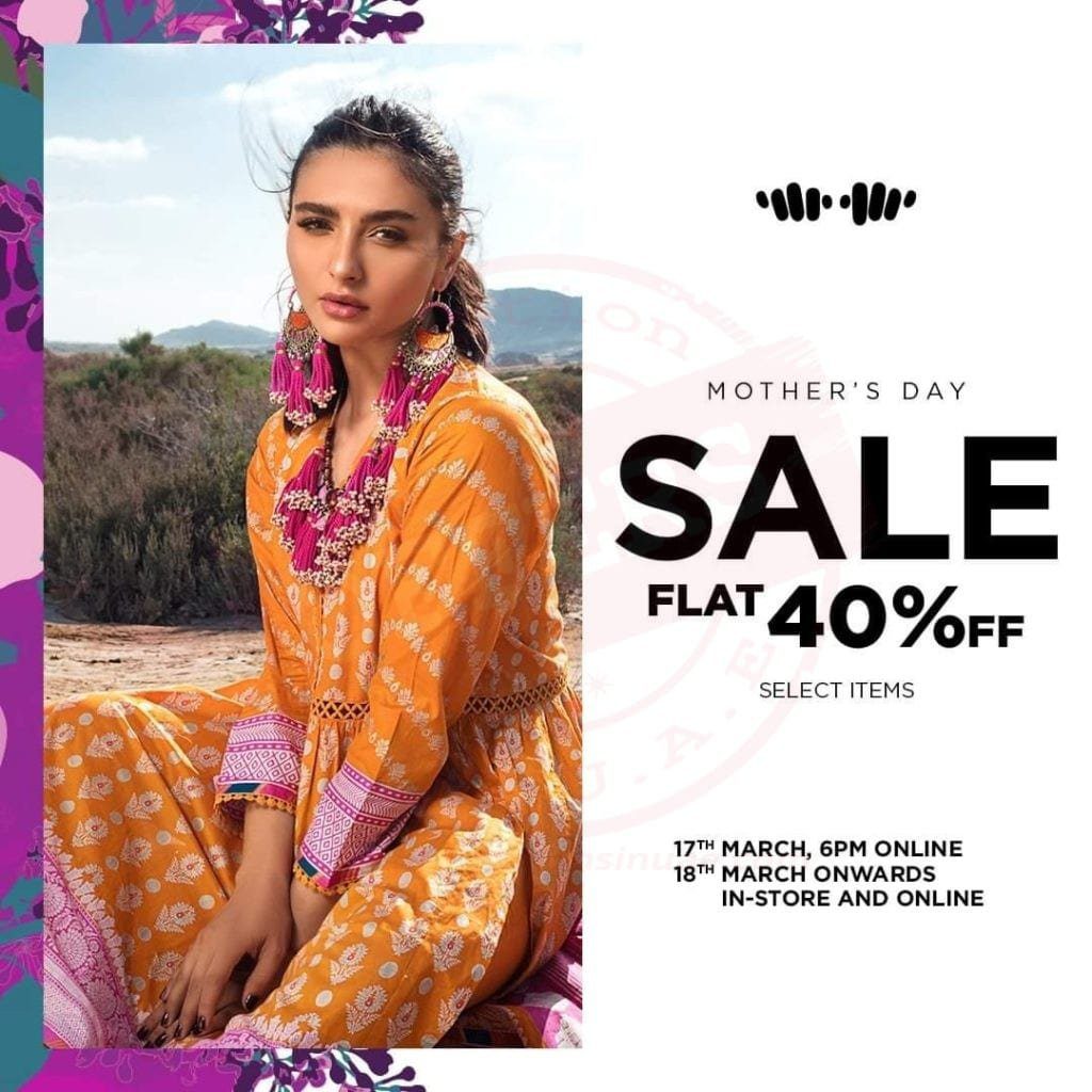 fb img 16159676301438924508437869053480 Khaadi’s celebratory sale this Mother’s day with flat 40% off.