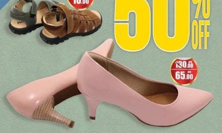 Grab a 50% off on the most comfortable and trendy styles  at Shoes4us
