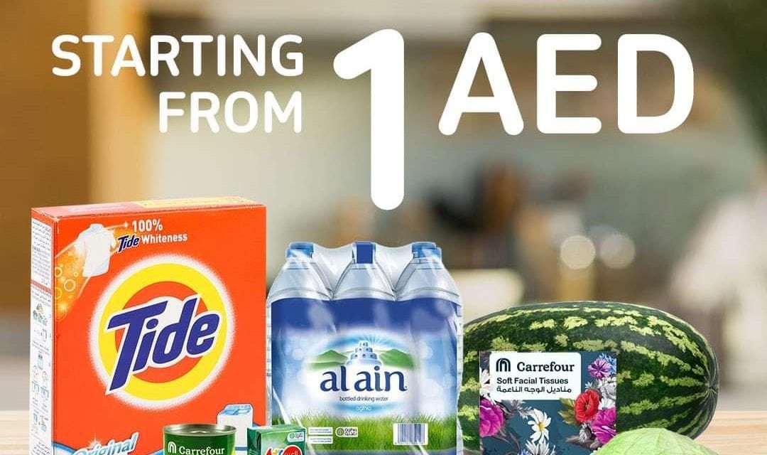 Carrefour freshest products are just a click away! Groceries starting from AED 1.