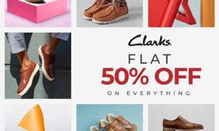 The Clarks Super Sale. Flat 50%!