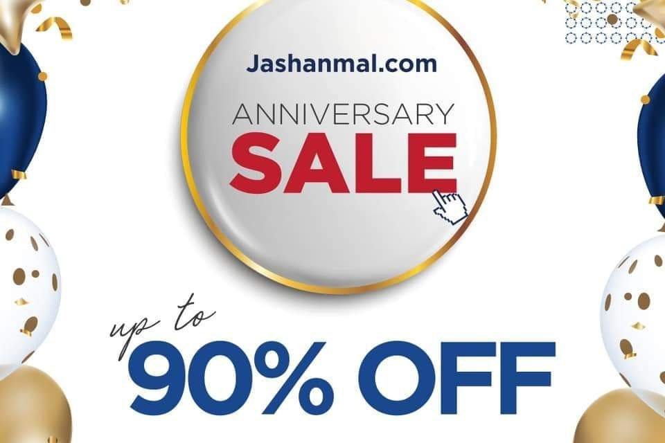 BIGGEST SALE OF THE YEAR WITH UNBELIEVABLE ONLINE DEALS AT JASHANMAL.